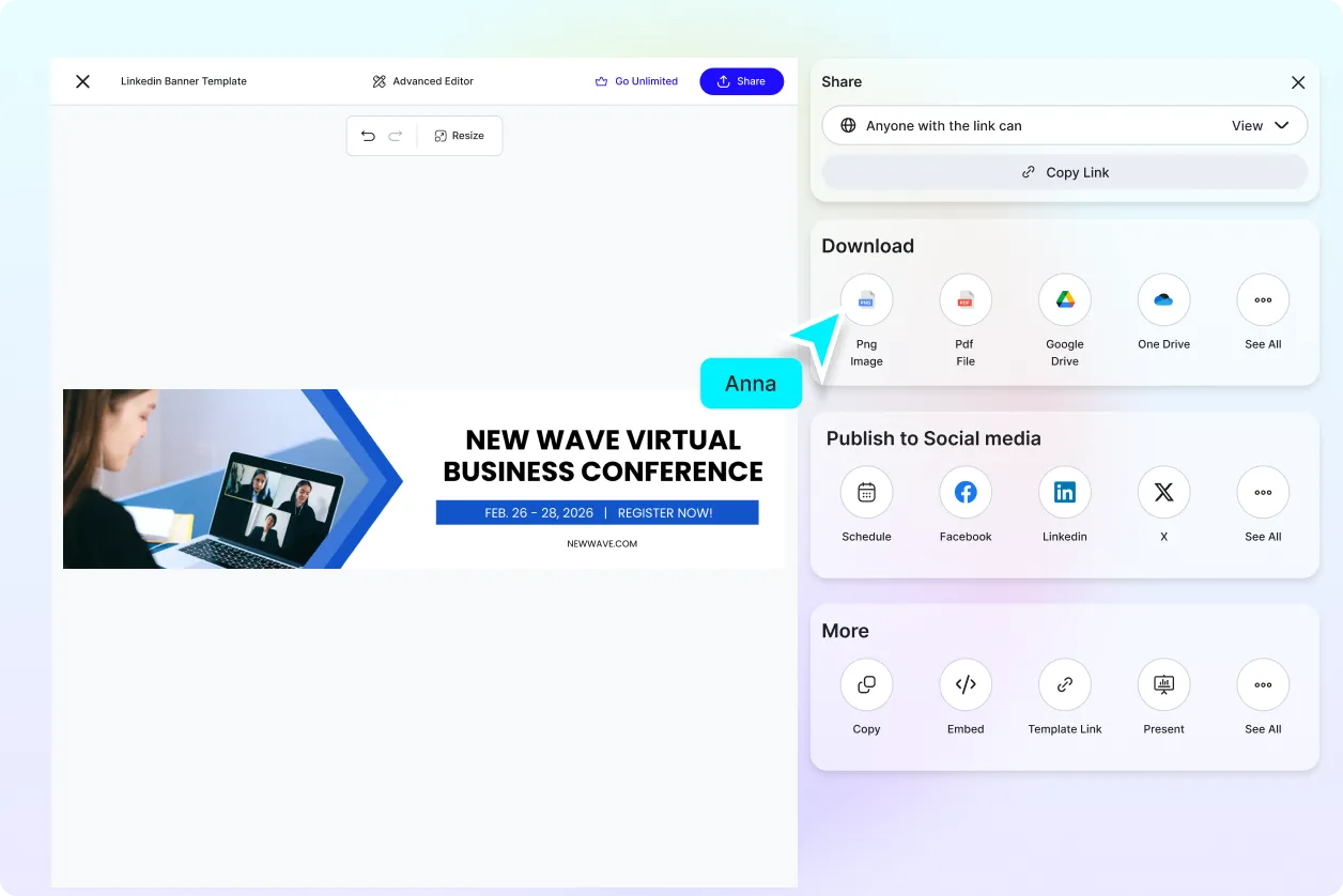 Free AI Linkedin Banner Generator, Linkedin Banner Maker [ No Signup ]